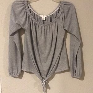 Off the shoulder top